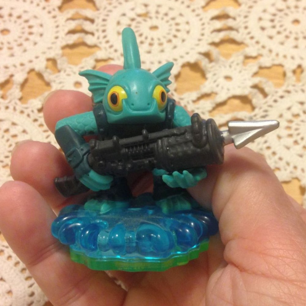 Skylanders Gill Grunt Figure Spyro's Adventure 2011 Activision